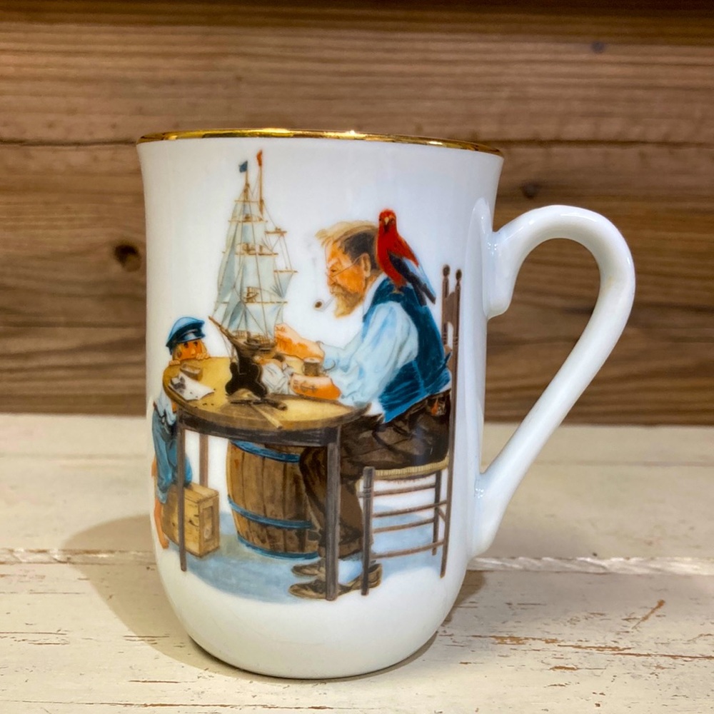 Norman Rockwell “For A Good Boy” Mug